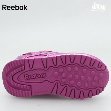 reebok classic leather enfant violet