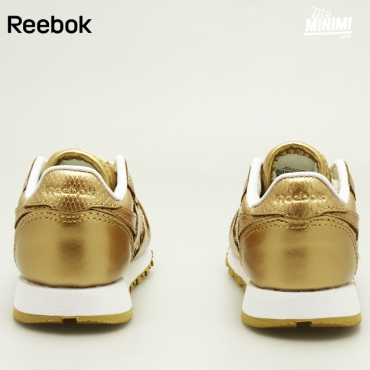 reebok classic leather enfant beige