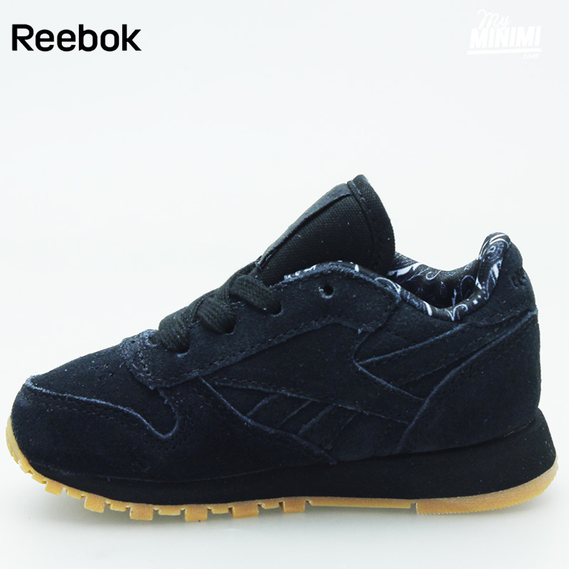 reebok classic leather enfant noir