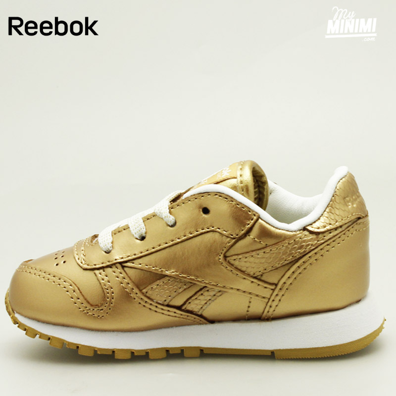 reebok classic leather enfant beige