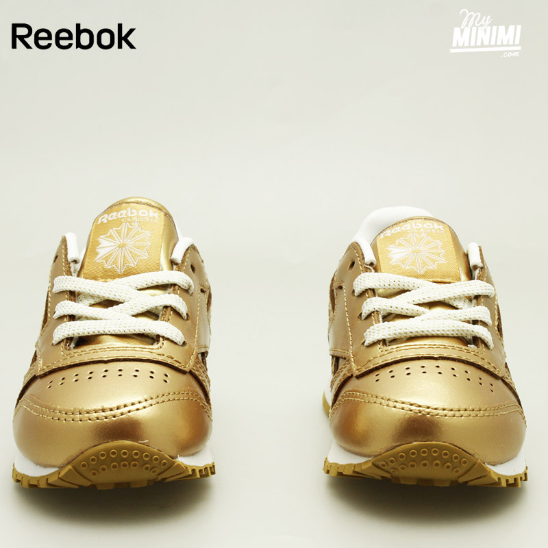 reebok classic leather enfant beige